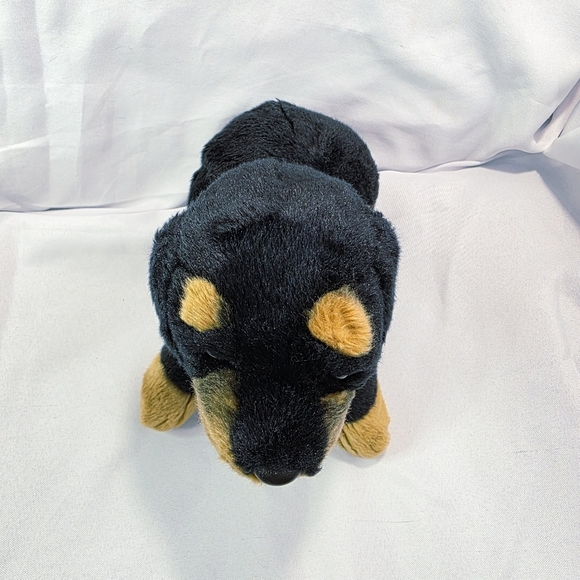Russ Yomiko Classics Rottweiler Dog Plush Stuffed Toy Realistic 14 Inch - Picture 3 of 10